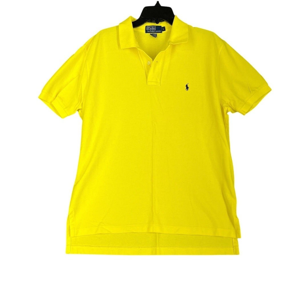 Polo Ralph Lauren Polo Shirt Mens L Classic‎ Fit Heritage Preppy Modern Casual